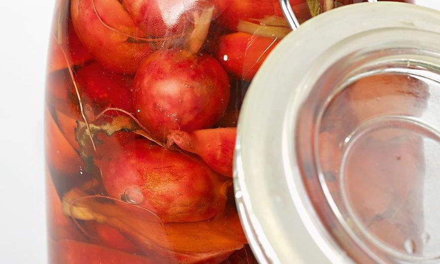 Рецепт маринованного редиса