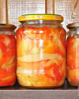Маринованный сладкий перец на зиму