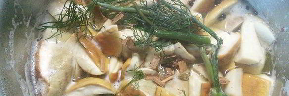 маринованные грибы