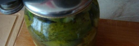 маринованные корнишоны на зиму