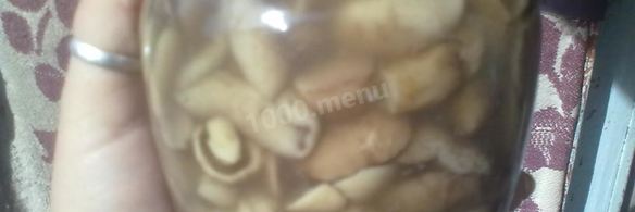 маринованные маслята в банках