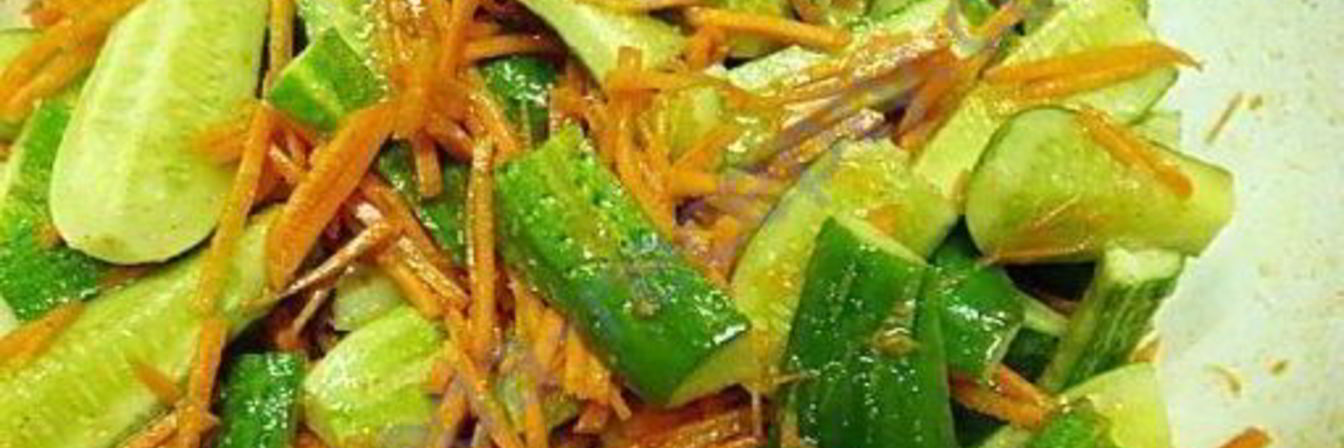 Маринованные огурцы по-корейски