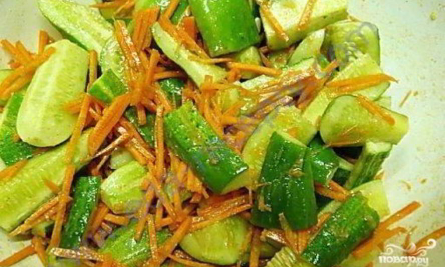Рецепт маринованных огурцов по-корейски