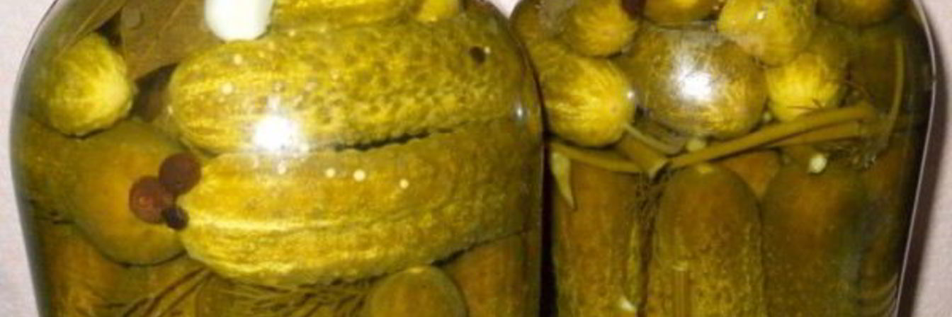 Маринованные огурцы с горчицей