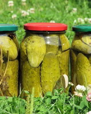 Маринованные огурцы с уксусом