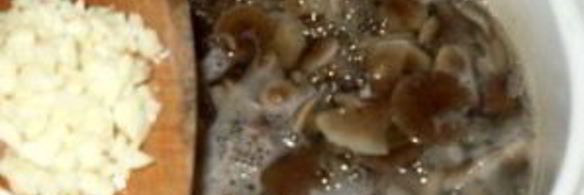 маринованные опята с чесноком