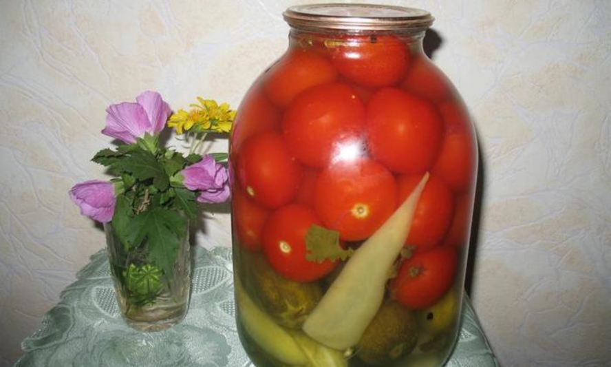 Рецепт маринованных овощей ассорти