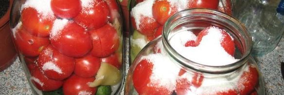 маринованные овощи ассорти