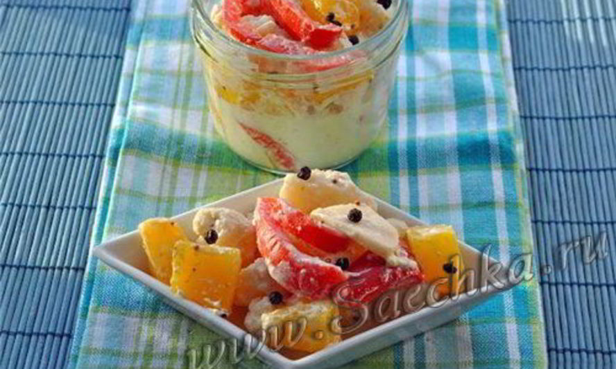 Рецепт маринованных овощей