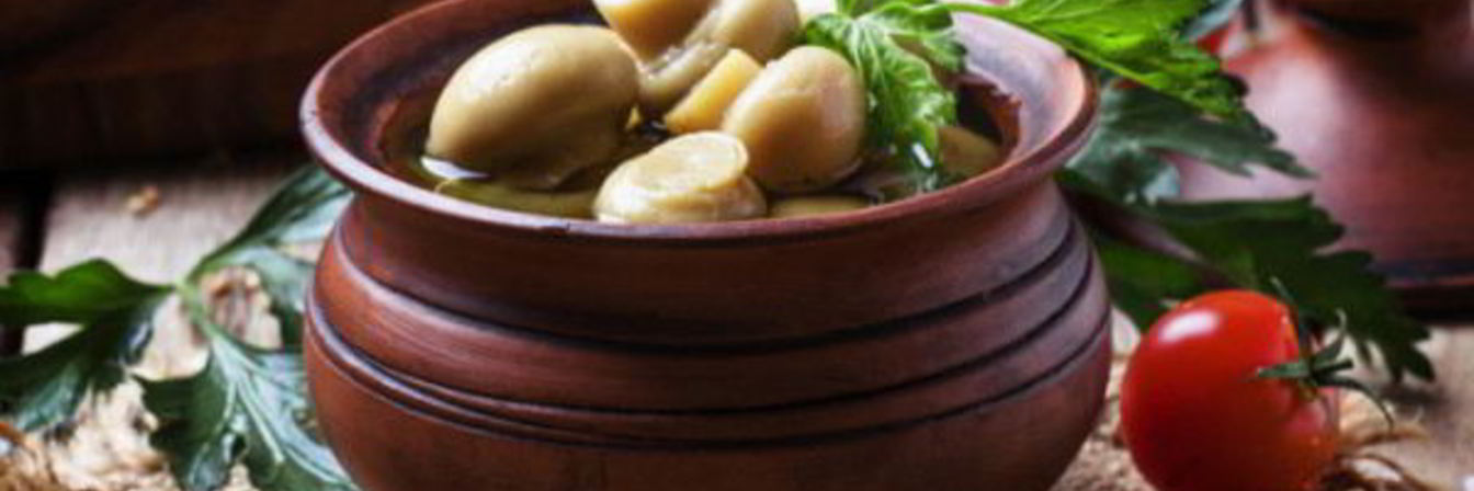 Маринованные шампиньоны К празднику
