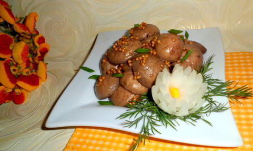 Рецепт маринованных шампиньонов в соевом соусе