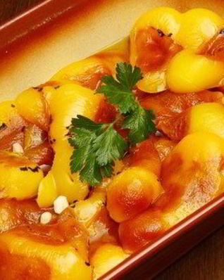 Маринованные сладкие перцы с лимоном