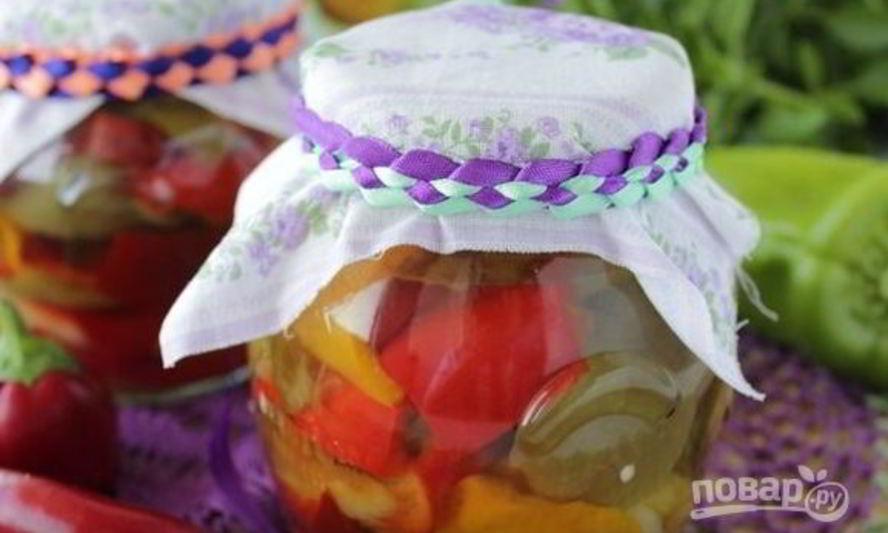 Рецепт маринованных сладких перцев
