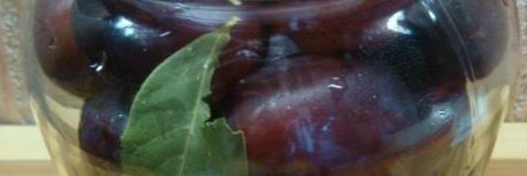 маринованные сливы без стерилизации на зиму