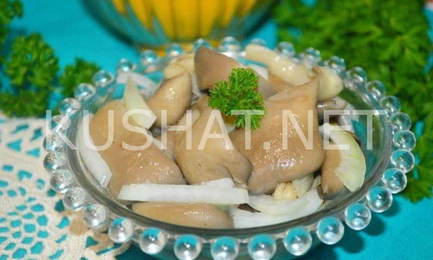 Рецепт маринованных вешенок