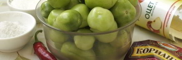 маринованные зеленые помидоры пальчики оближешь