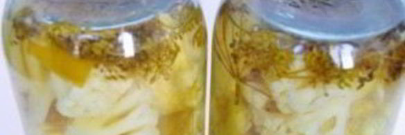 маринованые патиссоны с капустой