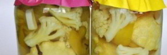 маринованые патиссоны с капустой