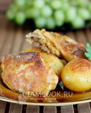 Окорочка маринованные в йогурте