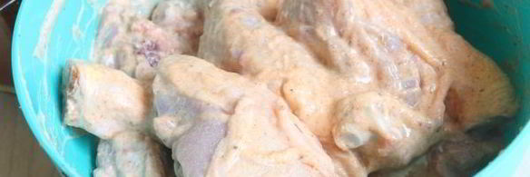 окорочка маринованные в йогурте