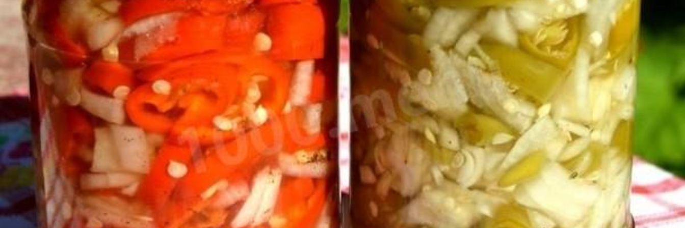 Острый перец маринованный на зиму