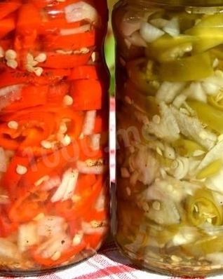 Острый перец маринованный на зиму
