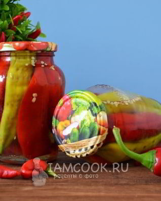 Перец острый, маринованный холодным способом