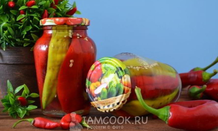Рецепт перца острого, маринованного холодным способом