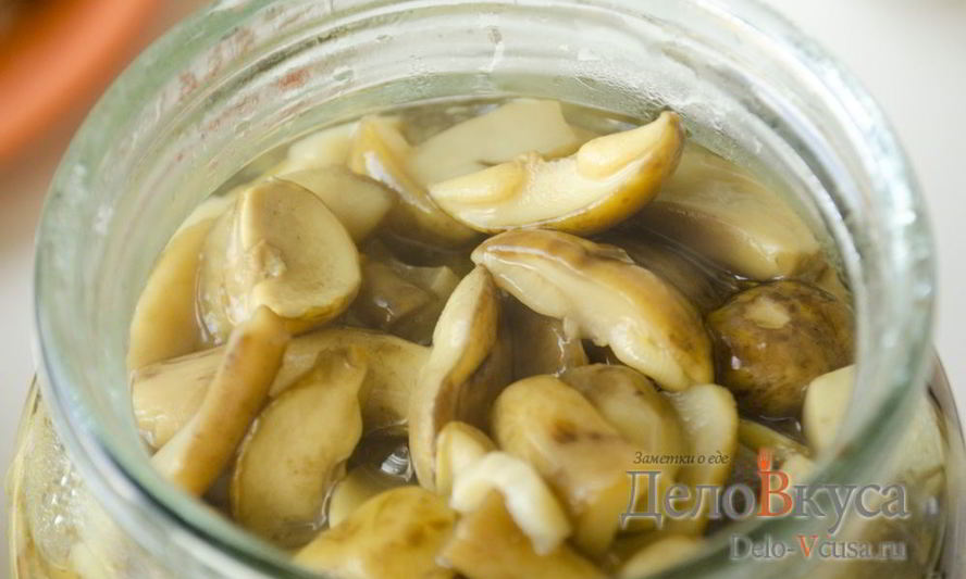 Рецепт польских грибов маринованных
