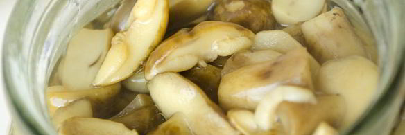 польские грибы маринованные