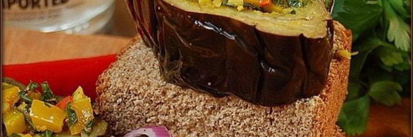 Пряные маринованные баклажаны