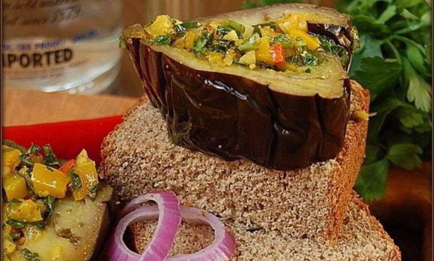 Рецепт пряных маринованных баклажанов