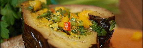 пряные маринованные баклажаны