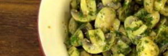 шампиньоны, маринованные быстро