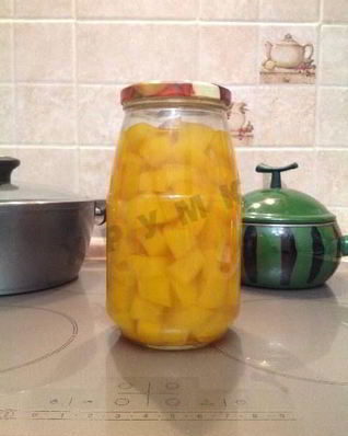 Тыква маринованная на зиму на гарнир к мясу