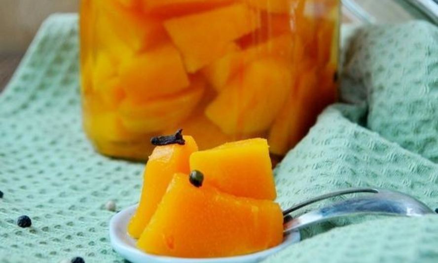 Рецепт тыквы маринованной