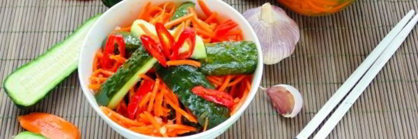 Огурцы по-корейски на зиму