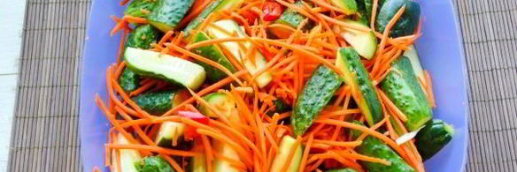 огурцы по-корейски на зиму