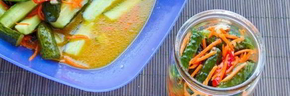 огурцы по-корейски на зиму