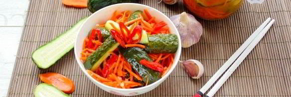 огурцы по-корейски на зиму