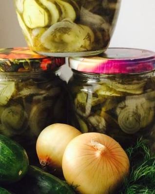 Огурцы по-норвежски на зиму