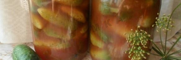 огурцы с кетчупом чили без стерилизации