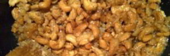 орехи в карамели