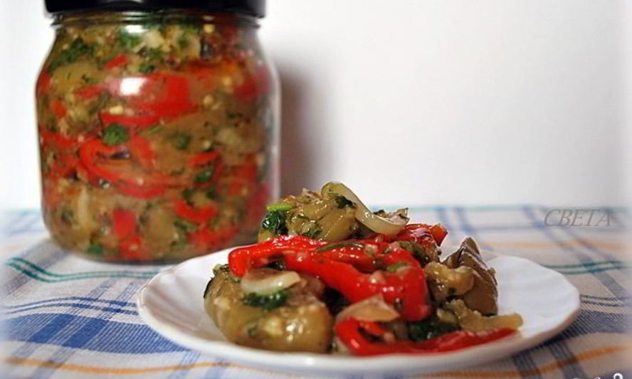 Рецепт острых баклажанов на зиму