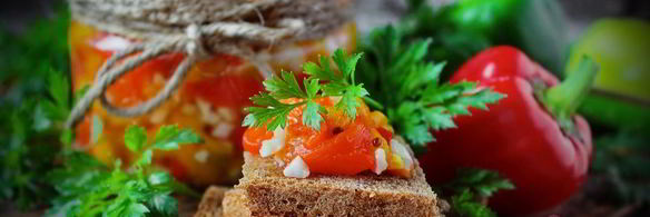 печеный перец на зиму