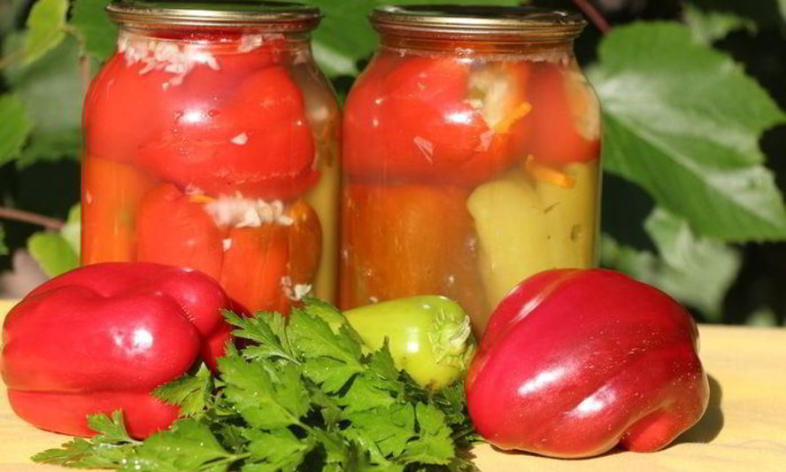 Рецепт перца, фаршированного капустой