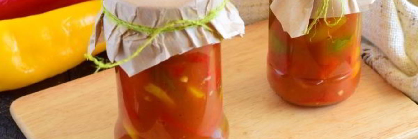 Перец в томатном соке на зиму