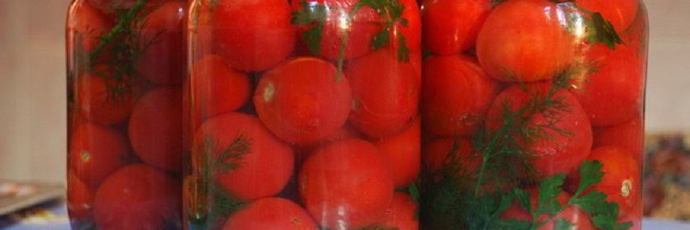 Помидоры на зиму без уксуса