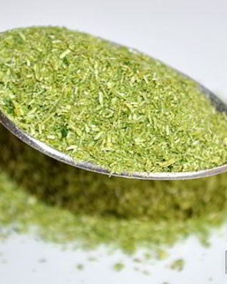 Приправа из стеблей зелени