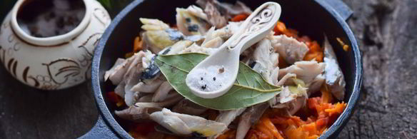 скумбрия с овощами на зиму